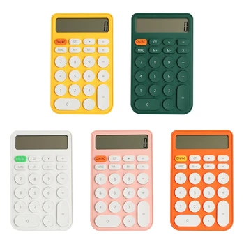 12 Электронный калькулятор Специальные канцелярские принадлежности Портативные и мини для студентов Дропшиппинг