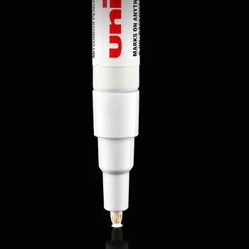 15 цветов Японский лаковый маркер UNI PX-21 Примечания Промышленная ручка Круглая головка Толстый маслянистый перманентный маркер Шины Краска для ретуши Граффити 2