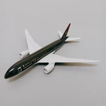 16 см Металл из сплава Air Royal Jordanian B787 Airlines Модель самолета под давлением Jordan Boeing 787 Airways Модель самолета Подарки