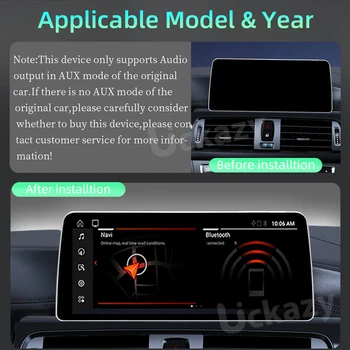 1920 * 720P Android 12 Wireless Carplay Авто Мультимедиа Для BMW F30 F20 F31 F22 F21 F32 F33 F36 NBT GPS Навигационный стереоэкран 4