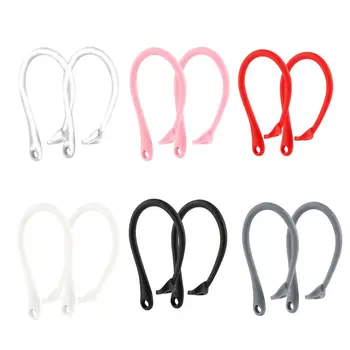 1Pair Anti Lost Earhook Soft Silicone Anti Drop Rope Strap Strap for PRO 594A