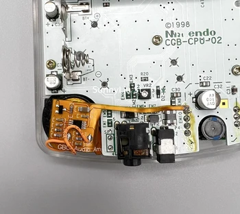 1PC Модуль цифрового усилителя громкости с низким энергопотреблением для Gameboy Advance Color Pocket GBA GBC GBP GBA SP Звуковой усилитель 5