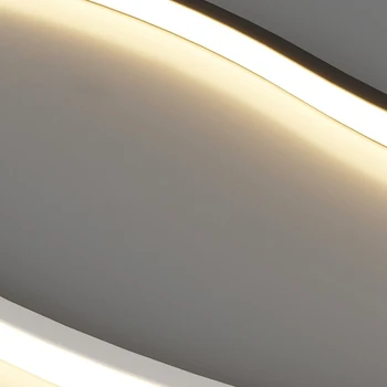1Set Роскошный минималистичный ленточный настенный светильник Современная решетка для гостиной Телевизор Фоновый настенный светильник 1