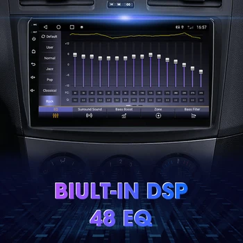 2 Din Android 12 Автомагнитола для Mazda 3 2009-2013 Мультимедийный навигационный плеер Carplay Auto Stereo GPS DVD с головным устройством BOSE 2