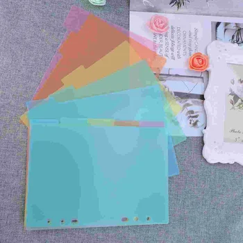 2 шт. Вкладка Карточки Разделитель страниц для блокнота Блокноты Цветные этикетки Карман 2