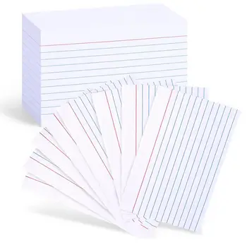 200 листов Полезная бумага для заметок Компактные карточки для заметок без запаха Горизонтальная внутренняя страница Бумага для сообщений 4