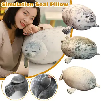 200 шт. 20 см сердитая капля тюлень подушка пухлый 3D новинка морской лев кукла плюшевая мягкая игрушка детская спящая подушка подарки