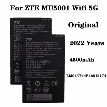 2022 Год Новый Оригинальный Аккумулятор Для ZTE MU5001 MU5002 5G Wifi Wifi6 Портативный беспроводной маршрутизатор Маршрутизатор Батарея Bateria Батарея Быстрая доставка