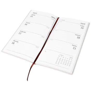 2024 Английский календарь 365-дневный тайм-менеджмент Еженедельный планировщик Мраморный дневник ( ) (серый) Повестка дня на испанском языке 5