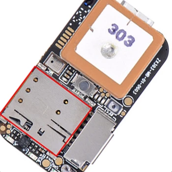 20X Супер Мини Размер GPS Трекер GSM AGPS Wifi LBS Локатор Бесплатное веб-приложение Отслеживание Диктофон ZX303 PCBA Внутри 87HE 3