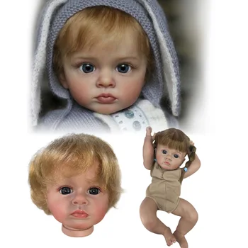 22-дюймовые наборы кукол Tutti Reborn Окрашенные незаконченные пустые виниловые детали куклы Reborn Reborn