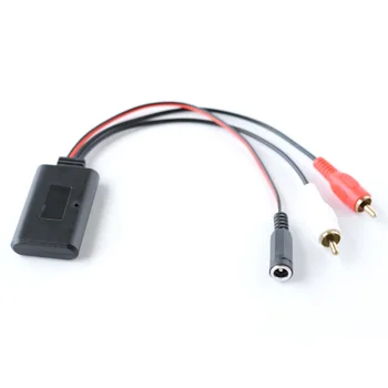 27 см Автомагнитола Bluetooth-совместимый адаптер 12 В AUX RCA Радио Автомобильный универсальный кабель для JieRui-BT 5908 Аксессуар для автомобильной электроники 3