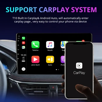 2Din Android10.0 Автомагнитола для Toyota Corolla Axio 2 Fielder 3 E160 2012-2021 Авто Bluetooth Стерео Ресивер Мультимедиа Carplay 3