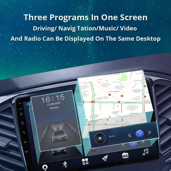 2DIN Android10 Автомагнитола для Kia Carens 2007-2011 GPS Навигация Стерео Ресивер Авто Мультимедийный Плеер DSP Авторадио NO 2DIN DVD 1