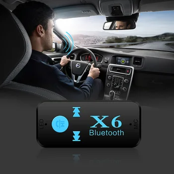 3,5 мм Aux Bluetooth Гарнитура Авто Комплект Беспроводной A2Dp Аудио Ресивер TF Карта Mp3 Музыкальный Передатчик Для Автомобиля Динамик Mp3 Плеер 3