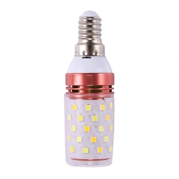 3 цветовые температуры Встроенная светодиодная кукурузная лампа SMD AC85V - 265V Теплая белая энергосберегающая маленькая светодиодная лампочка
