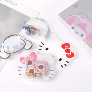 30 / 60 / 120 шт. Мультфильм Sanrio Kuromi Melody Hello Kitty Запечатывающий мешок Мешок для пыли Самогерметизирующаяся упаковочная сумка Сумка для хранения Подарочная сумка 3