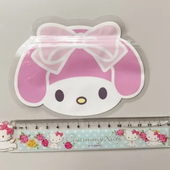 30 / 60 / 120 шт. Мультфильм Sanrio Kuromi Melody Hello Kitty Запечатывающий мешок Мешок для пыли Самогерметизирующаяся упаковочная сумка Сумка для хранения Подарочная сумка 5