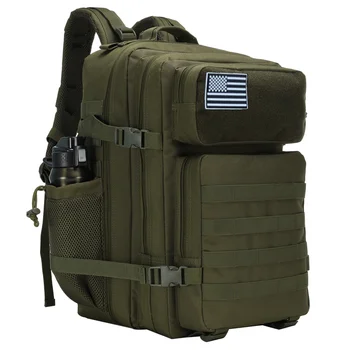 30L 45L Тактический рюкзак Военная армейская сумка с карманом для бутылки На открытом воздухе Походный рюкзак Водонепроницаемый альпинистский рюкзак Кемпинг Mochila
