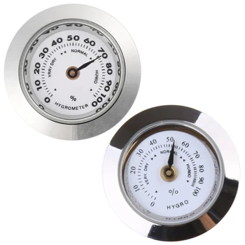 367A 28 мм круглый сигарный гигрометр Измеритель влажности Измеритель влажности