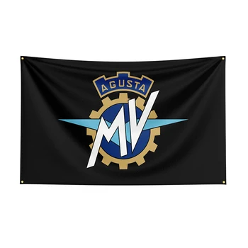 3x5 MV Agustas Флаг Полиэстер Печатный Гоночный Мотоцикл Баннер Для Декора -ft Флаг Декор, Украшение Флага Баннер Флаг Баннер 1
