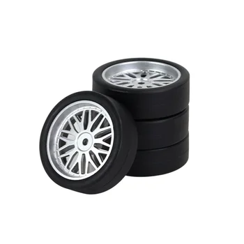 4 шт. 32 мм RC Drift Tire Wheel Hard Tire для LDRC AE86 1/18 RC Авто Обновление Аксессуары