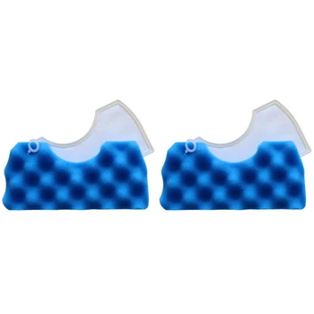 4 шт. Синий губчатый фильтр Комплект для аксессуаров для пылесосов Samsung Аксессуары для роботов-пылесосов серии Dj97-01040C