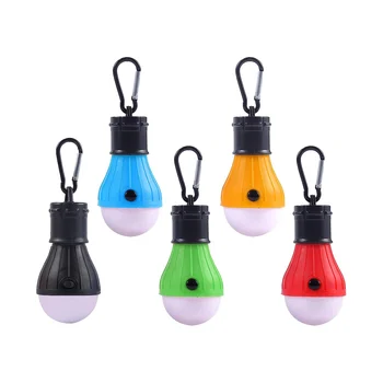 5 упаковок Лампочка для кемпинга Портативный светодиодный фонарь для кемпинга Фонарь для палатки Лампа для кемпинга Снаряжение и снаряжение для походов