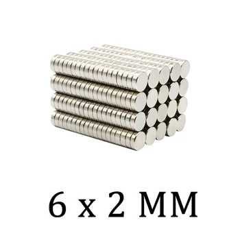 50-200 шт. Сверхсильные неодимовые магниты 4x1 4x2 5x1 5x2 5x3 6x1 6x2 магниты на холодильник редкоземельные диски с постоянными магнитами 2