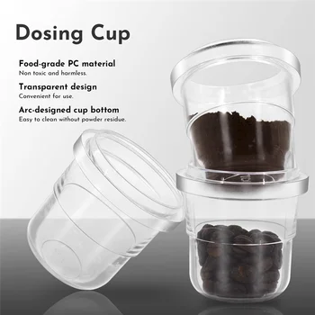 58 мм Дозирующая чашка для эспрессо Дозирующая чашка для 58 мм Портафильтры Аксессуары для кофемашин 1