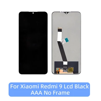 6,53 дюйма дисплей для Xiaomi Redmi 9 LCD Сенсорная панель Стеклянный экран Дигитайзер в сборе Замена Бесплатная доставка с рамкой 3
