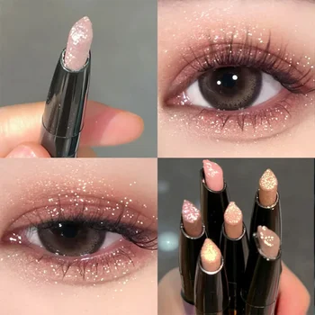 6 цветов перламутровый карандаш для теней для век водонепроницаемый стойкий блестящий мерцающий тени для век ручка подводка для глаз карандаш глаза макияж инструменты