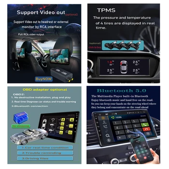 7862 Автомагнитола CPU для Toyota Land Cruiser 200 11 2015 - 2020 Автоматическая GPS-навигация Stero Moniter No 2Din 4
