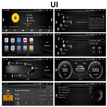 8,8-дюймовый IPS-экран Headunit Android 12 Для Audi Q5 A5 2009-2017 Carplay Авто Стерео Мультимедиа Авто Радио Плеер Навигация 4