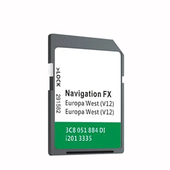 8GB FX V12 West Для VW Touran (1T) (2005 -2015) Обложка Германия Нидерланды Швеция Карта Ватикана GPS SD карта 5