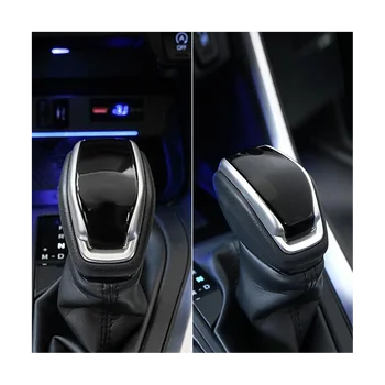 ABS Внутренняя крышка головки переключения передач для Toyota RAV4 XA50 2019 2020 Автомобильный стайлинг Рычаг переключения передач Ручки переключения передач C