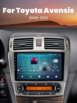 AI Voice Wireless CarPlay Android 12 Авто Радиоплеер Для Toyota Avensis 2008-2015 GPS 4G Wifi Autoradio DSP IPS RDS 0