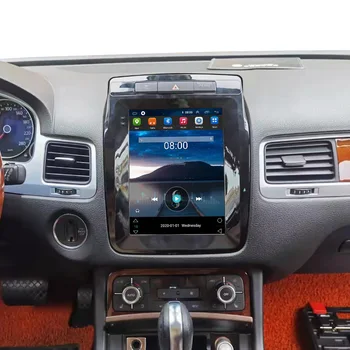 Android 11 128G Tesla Style Авто GPS Навигация Carplay для Volkswagen Touareg 2010-2017 Мультимедийный плеер Авторадио Аудио Стерео 0