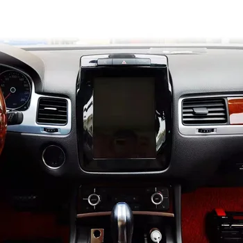 Android 11 128G Tesla Style Авто GPS Навигация Carplay для Volkswagen Touareg 2010-2017 Мультимедийный плеер Авторадио Аудио Стерео 5