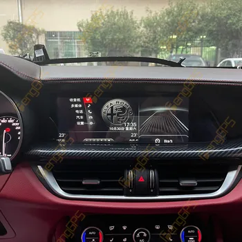 Android 11 Qualcomm Для Alfa Romeo 2015-2020 Автомагнитола Мультимедийный плеер GPS Навигация Беспроводной Carplay BT 4