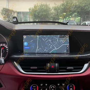 Android 11 Qualcomm Для Alfa Romeo 2015-2020 Автомагнитола Мультимедийный плеер GPS Навигация Беспроводной Carplay BT 5