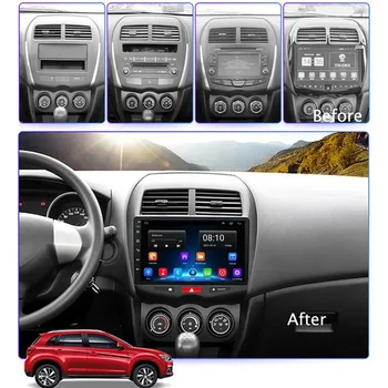 Android 13.0 для Mitsubishi ASX 1 2010 - 2016 Автомагнитола Мультимедийный видеоплеер Carplay Навигация GPS Android No 2din 2 din dvd 1
