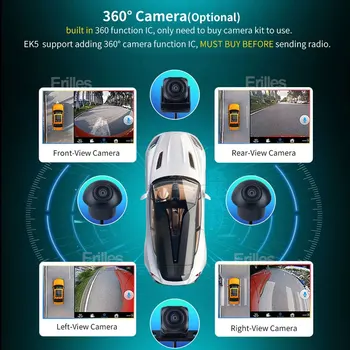Android 13 Carplay Для JAC Refine S3 2019 Авто Радио Мультимедиа Видеоплеер GPS Навигация BT Авто Стерео Аудио Рекордер DVD 2din 4