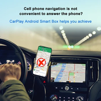 Android CarPlay Ai Box Newset 64G Qualcomm 8 Core Wireless Carplay Mini Smart Box с выходом HDMI Универсальный зеркальный разъем 3