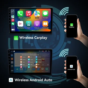 Android Авто Авто Радио для Fiat Doblo 2015 2016 2017 2018 2019 Мультимедиа Авторадио 2K AI Voice Беспроводной видеоплеер CarPlay 3