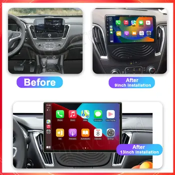 Android Для Chevrolet Malibu 9 2015 - 2020 Автомагнитола Мультимедийный видеоплеер GPS Carplay Экран Android Auto 4G / 5G WIFI Монитор 1