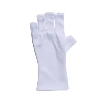 Anti UV Маникюр Перчатки для ногтей Профессиональная защита рук Вентилируемый солнцезащитный крем для ногтей Сушилка Инструменты Светодиодная лампа Радиационный O1N2 4