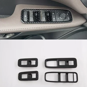 Auto LHD Window Glasses Кнопка подъема поднимается Крышка Обновление автомобиля Обвес для Lexus RX 2023