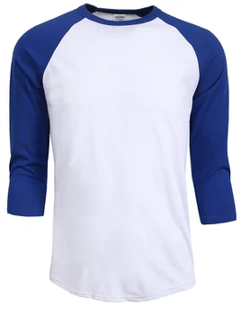 B586 новая мода 2023 горячая распродажа лето осень мужская футболка с о-образным вырезом 100% хлопок мужская повседневная футболка с рукавом 3/4 реглан джерси рубашка