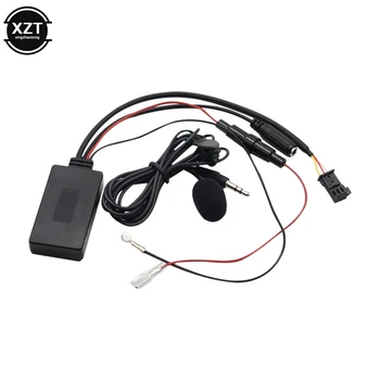 Bluetooth-совместимый адаптер 5.0 Aux Кабель с микрофоном для Mercedes Benz E / CLS / SLK 2004-2008 Аудио Стерео Адаптер Aux Кабель 0